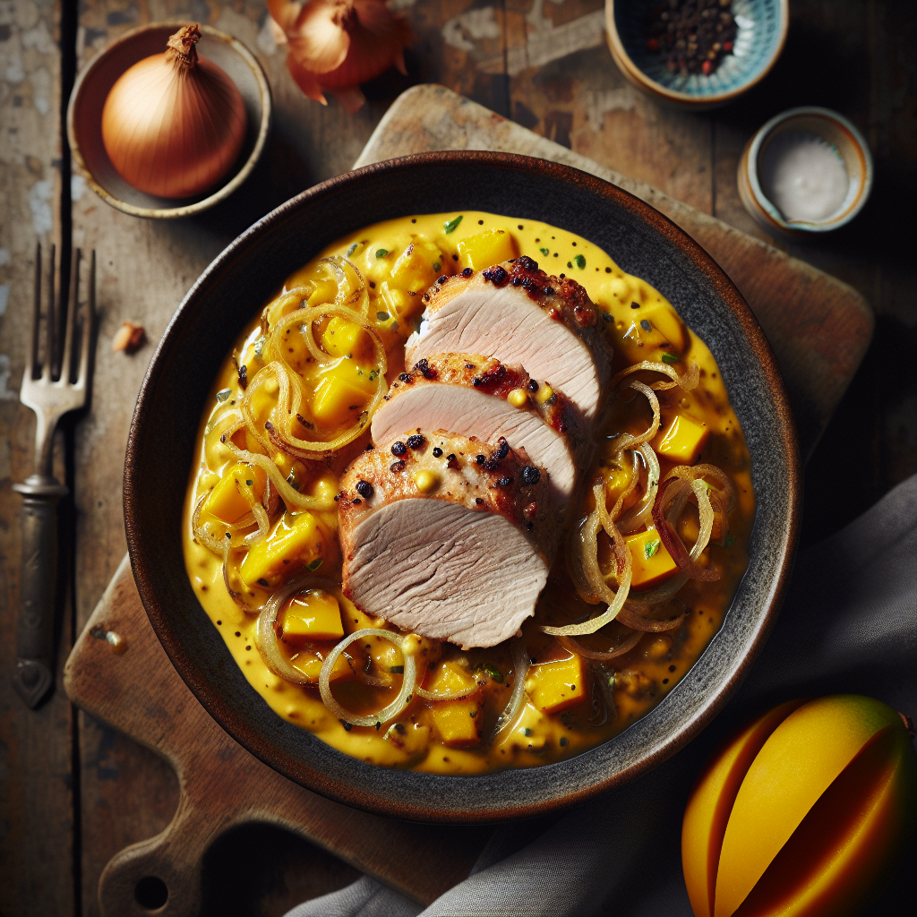 Krämig Fläskytterfilé med Mango Chutney
