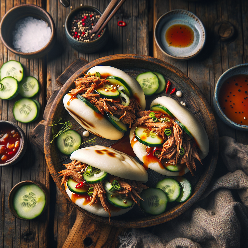 Pulled Pork Bao Buns — recept